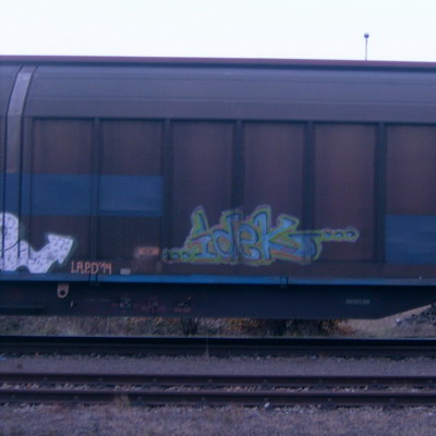 Graffiti and street art from a photo tour in Bremen including colourful sprayed tags and top-to-bottoms.