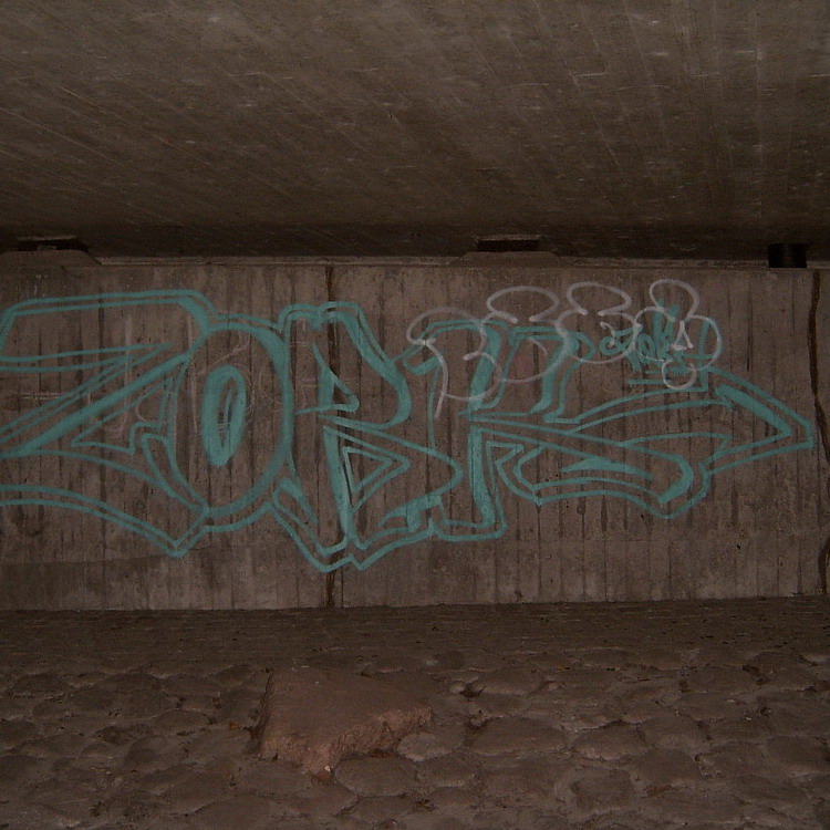 Graffiti and street art from a photo tour in Bremen including colourful sprayed tags and top-to-bottoms.