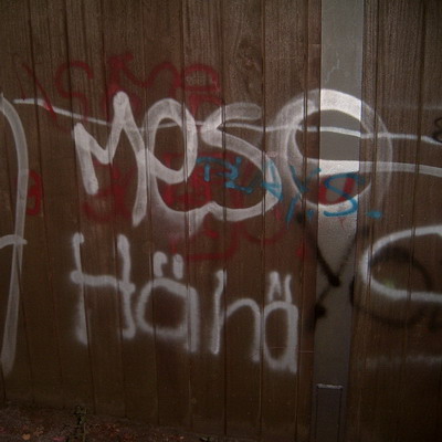 Graffiti and street art from a photo tour in Bremen including colourful sprayed tags and top-to-bottoms.