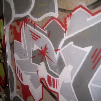 Graffiti and street art from a photo tour in Bremen including colourful sprayed tags and top-to-bottoms.