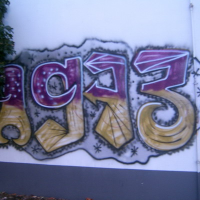 Graffiti and street art from a photo tour in Bremen including colourful sprayed tags and top-to-bottoms.