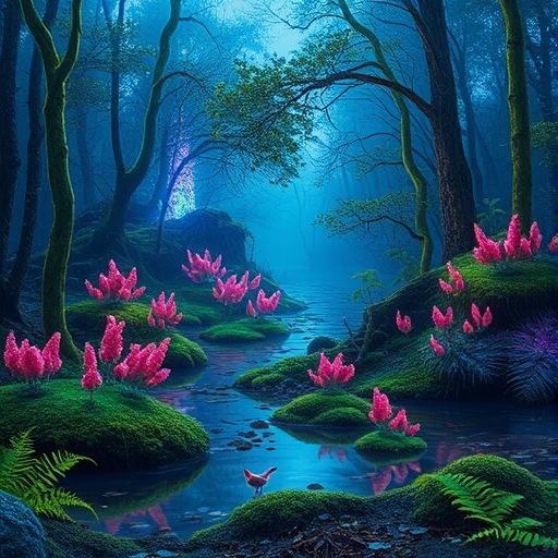 KI-Bild Moorland