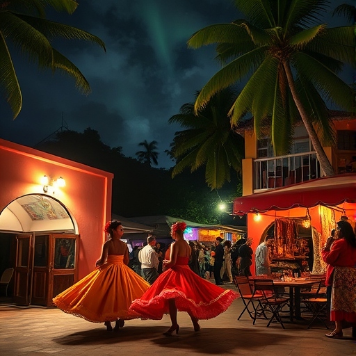 KI-Bild Karneval auf Martinique