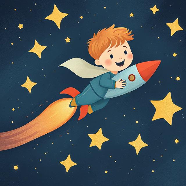 KI-Bild Friedensrakete